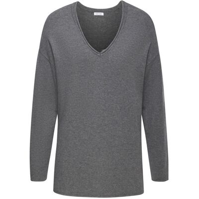 Lascana Strickpullover Damen Dunkelgrau Gr.36/38 Lascana Strickpullover Damen Dunkelgrau Gr.36/38