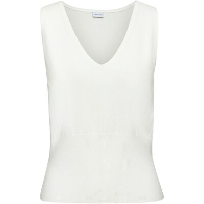 Lascana Stricktop Damen Weiß Gr.44/46 Lascana Stricktop Damen Weiß Gr.44/46