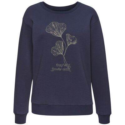 Lascana Sweatshirt Damen Marine Gr.48/50 Lascana Sweatshirt Damen Marine Gr.48/50