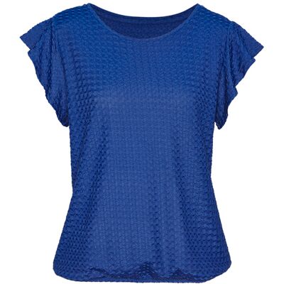Lascana T-Shirt Damen Saphirblau Gr.36/38 Lascana T-Shirt Damen Saphirblau Gr.36/38