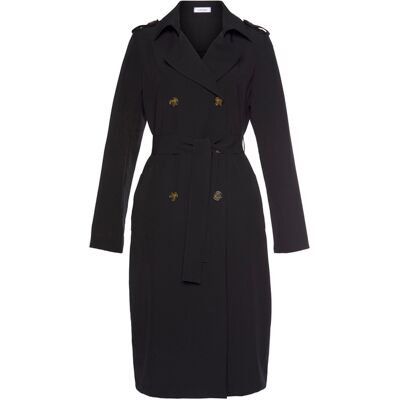Lascana Trenchcoat Damen Schwarz Gr.34 Lascana Trenchcoat Damen Schwarz Gr.34