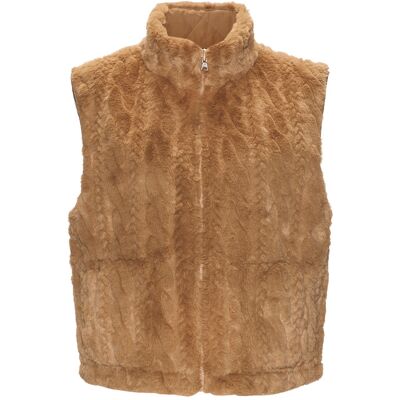Lascana Wendeweste Damen Cognacfarben Gr.40 Lascana Wendeweste Damen Cognacfarben Gr.40