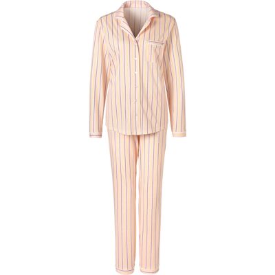 S.Oliver Damen Pyjama Hellrosa-Gestreift Gr.36/38 S.Oliver Damen Pyjama Hellrosa-Gestreift Gr.36/38