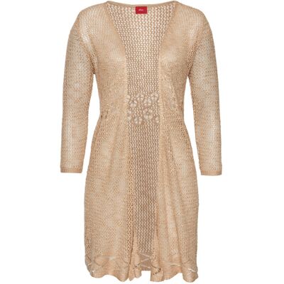 S.Oliver Strickjacke Damen Sand Gr.44/46 S.Oliver Strickjacke Damen Sand Gr.44/46