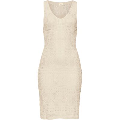 S.Oliver Strickkleid Damen Sand Gr.44 S.Oliver Strickkleid Damen Sand Gr.44