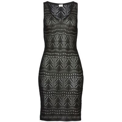 S.Oliver Strickkleid Damen Schwarz Gr.44 S.Oliver Strickkleid Damen Schwarz Gr.44