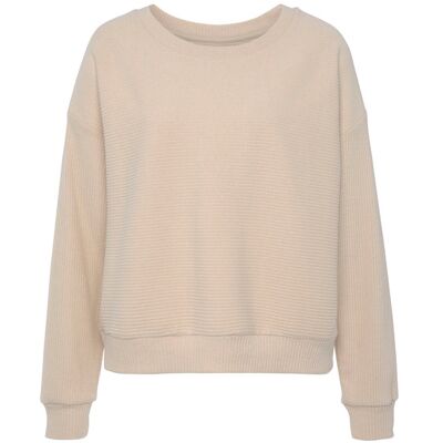 S.Oliver Sweatshirt Damen Creme Gr.32/34 S.Oliver Sweatshirt Damen Creme Gr.32/34