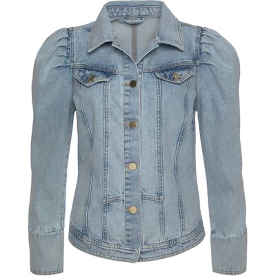 Vivance By Lascana Jeansjacke Damen Blue-Washed Gr.46 Vivance By Lascana Jeansjacke Damen Blue-Washed Gr.46