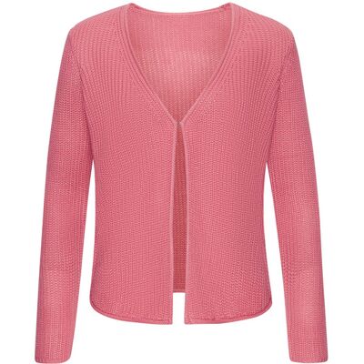 Vivance By Lascana Strickjacke Damen Beere Gr.44/46 Vivance By Lascana Strickjacke Damen Beere Gr.44/46