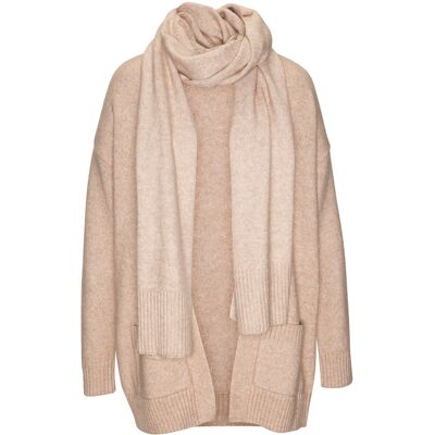 Vivance By Lascana Strickjacke Damen Beige Meliert Gr.44/46 Vivance By Lascana Strickjacke Damen Beige Meliert Gr.44/46