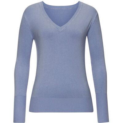 Vivance By Lascana V-Ausschnitt-Pullover Damen Hellblau Gr.32/34 Vivance By Lascana V-Ausschnitt-Pullover Damen Hellblau Gr.32/34