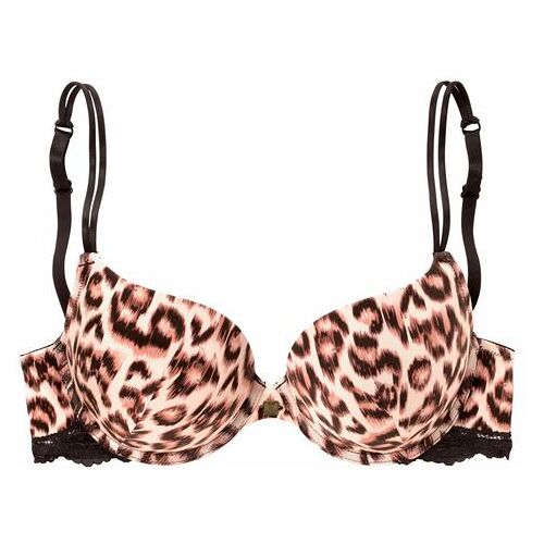 Jette Push-Up-Bh Damen Leo-Bedruckt Gr.70b