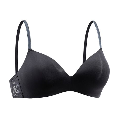 Lascana Bralette-Bh Damen Schwarz Gr.70b