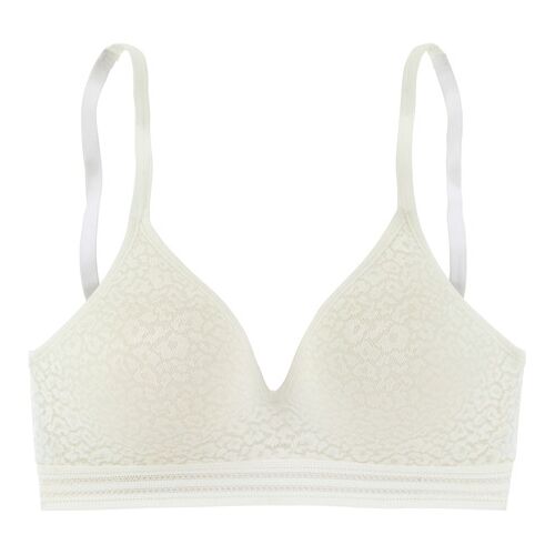 Lascana Bralette-Bh Damen Weiß Gr.75b