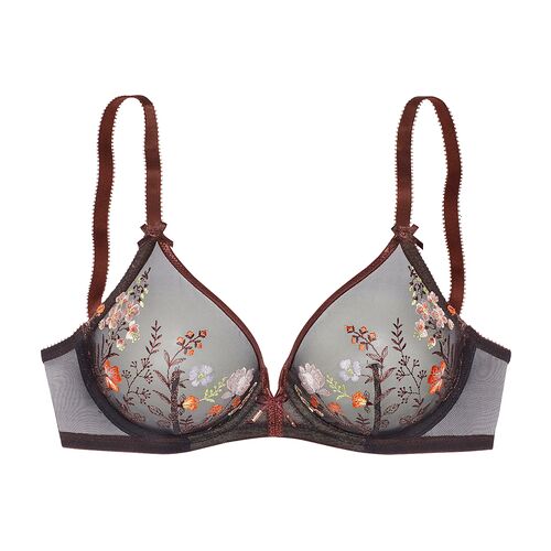 Lascana Bügel-Bh Damen Schwarz-Bunt Gr.85f