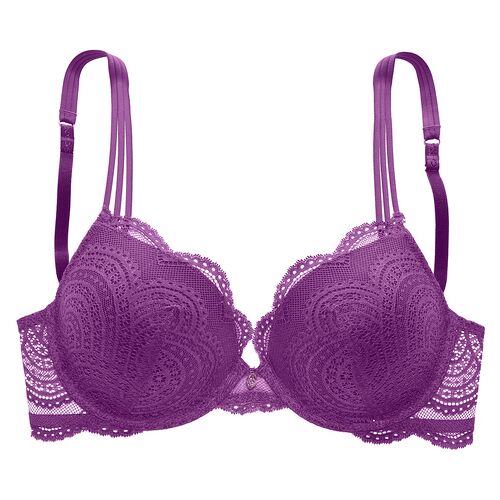 Lascana Push-Up-Bh Damen Lila Gr.85c