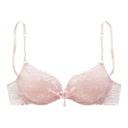 Lascana Push-Up-Bh Damen Rose-Creme Gr.85a