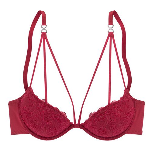 Lascana Push-Up-Bh Damen Rot Gr.75c