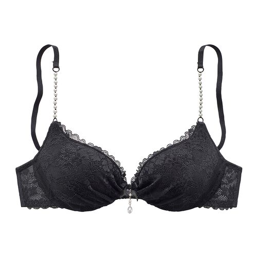 Lascana Push-Up-Bh Damen Schwarz Gr.85a