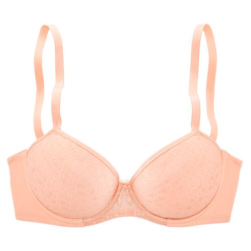 Lascana Schalen-Bh Damen Pfirsich Gr.100f
