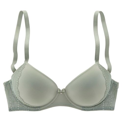 Lascana Schalen-Bh Damen Salbei Gr.95f
