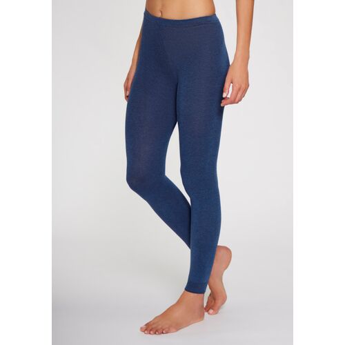 Lavana Strickstrumpfleggings Damen Jeans Meliert Gr.40/42