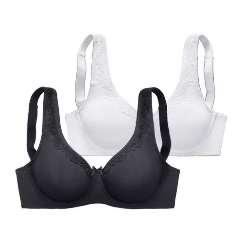 Nuance Minimizer-Bh Damen Weiß+schwarz Gr.90f