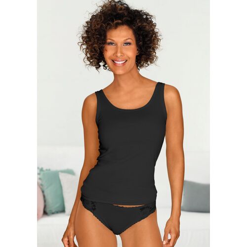 Petite Fleur Achselhemd Damen Schwarz Gr.48