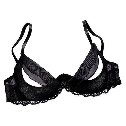 Petite Fleur Gold Büstenhebe Damen Schwarz Gr.70b