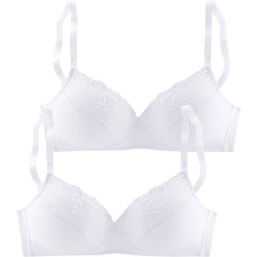 Petite Fleur Soft-Bh Damen Weiß Gr.80a