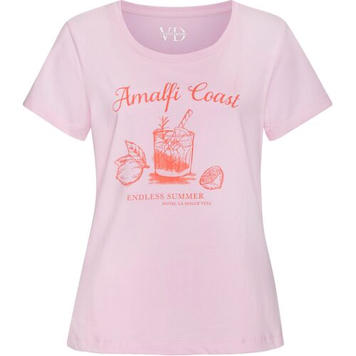 Vivance Dreams Damen Pyjamaoberteil Rosa Gr.32/34