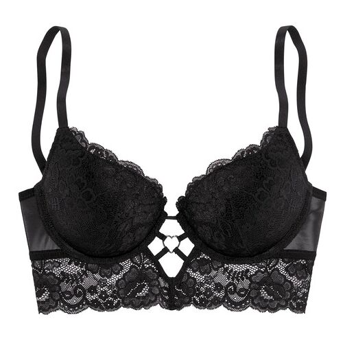 Vivance Push-Up-Bh Damen Schwarz Gr.80c