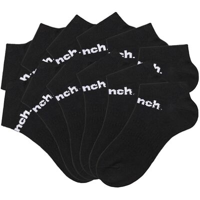 Bench. Sportsocken Damen 12x Schwarz Gr.35-38 Bench. Sportsocken Damen 12x Schwarz Gr.35-38