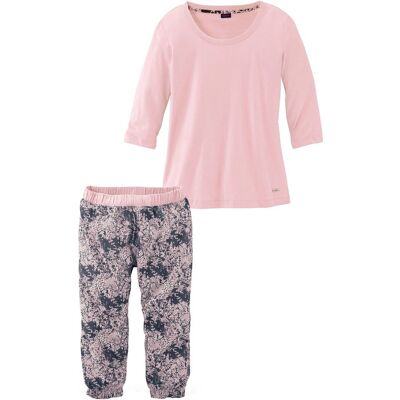 Buffalo Damen Capri-Pyjama Rosa Gr.52/54 Buffalo Damen Capri-Pyjama Rosa Gr.52/54