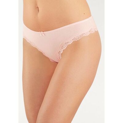 Lascana Brasilslip Damen Rosa, Weiß, Schwarz Gr.44/46 Lascana Brasilslip Damen Rosa, Weiß, Schwarz Gr.44/46