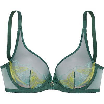 Lascana Bügel-Bh Damen Grün-Multicolor Gr.75e Lascana Bügel-Bh Damen Grün-Multicolor Gr.75e
