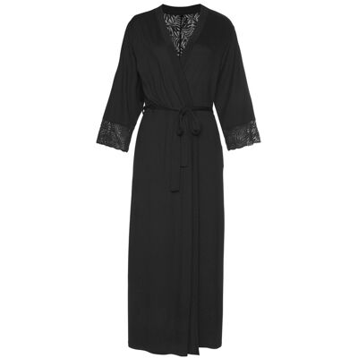 Lascana Damen Kimono Schwarz Gr.32/34 Lascana Damen Kimono Schwarz Gr.32/34