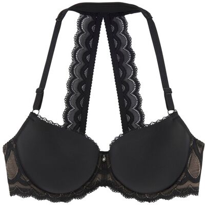 Lascana Neckholder-Bh Damen Schwarz Gr.75f Lascana Neckholder-Bh Damen Schwarz Gr.75f