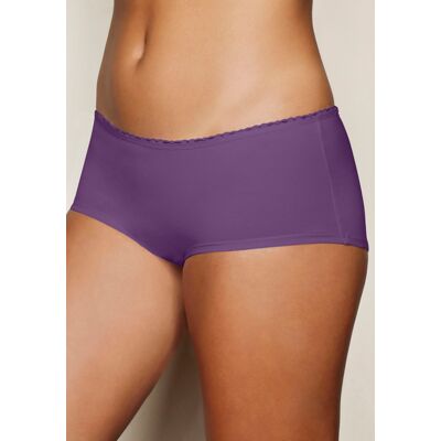Lascana Panty Damen Lila, Flieder, Creme Gr.40/42 Lascana Panty Damen Lila, Flieder, Creme Gr.40/42