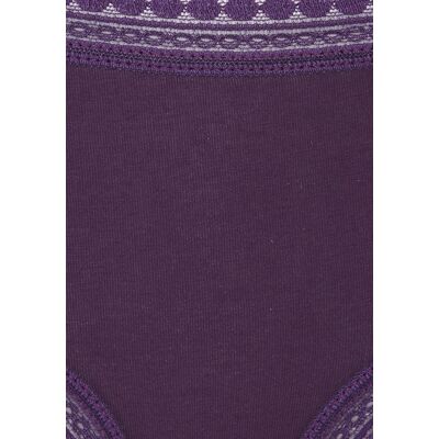 Lascana Panty Damen Pflaume Gr.32/34 Lascana Panty Damen Pflaume Gr.32/34