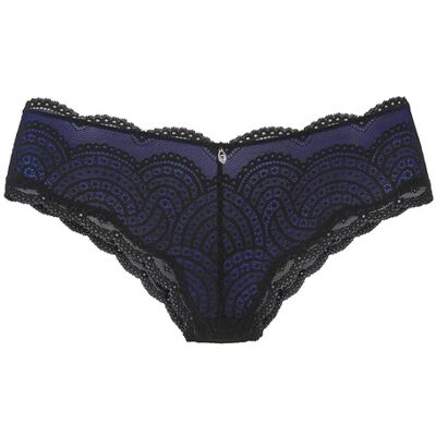 Lascana Panty Damen Royalblau-Schwarz Gr.32/34 Lascana Panty Damen Royalblau-Schwarz Gr.32/34