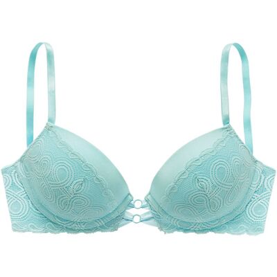 Lascana Push-Up-Bh Damen Aquablau Gr.85d Lascana Push-Up-Bh Damen Aquablau Gr.85d