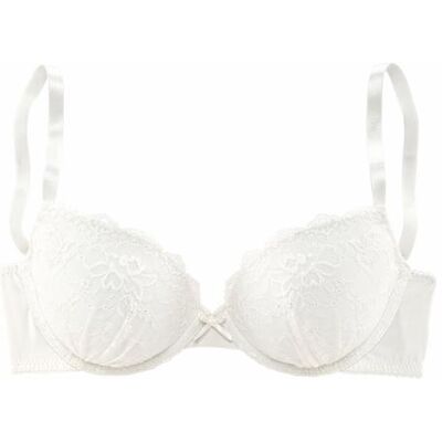 Lascana Push-Up-Bh Damen Creme Gr.85a Lascana Push-Up-Bh Damen Creme Gr.85a