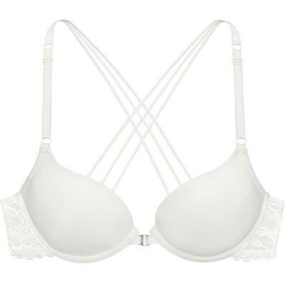 Lascana Push-Up-Bh Damen Creme Gr.80c Lascana Push-Up-Bh Damen Creme Gr.80c