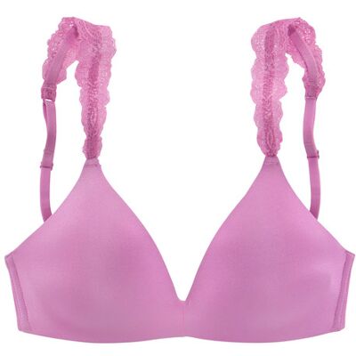 Lascana Push-Up-Bh Damen Flieder Gr.80c Lascana Push-Up-Bh Damen Flieder Gr.80c