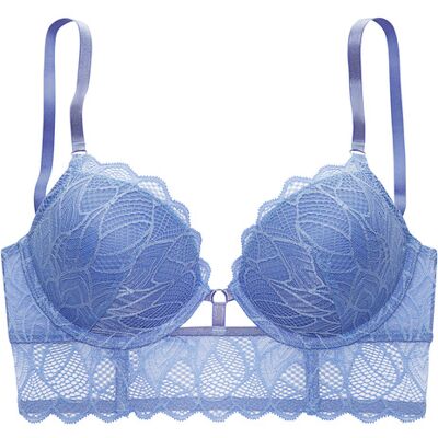 Lascana Push-Up-Bh Damen Kornblumenblau Gr.75d Lascana Push-Up-Bh Damen Kornblumenblau Gr.75d
