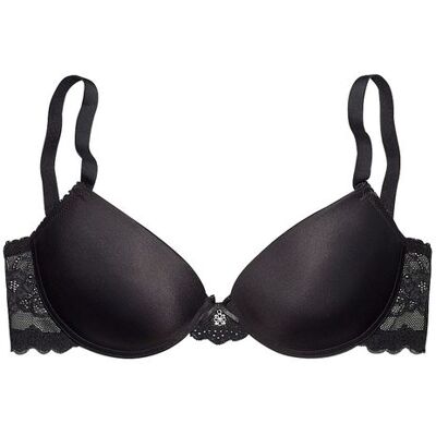 Lascana Push-Up-Bh Damen Schwarz Gr.70a Lascana Push-Up-Bh Damen Schwarz Gr.70a
