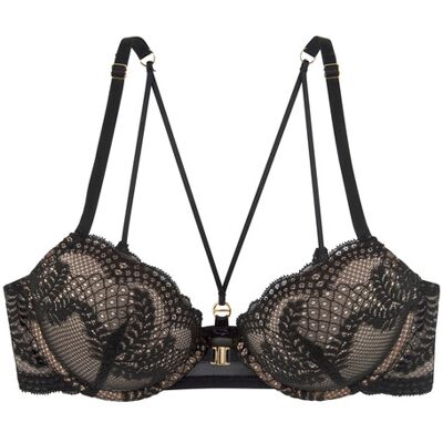 Lascana Push-Up-Bh Damen Schwarz Gr.85e Lascana Push-Up-Bh Damen Schwarz Gr.85e