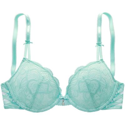 Lascana Push-Up-Bh Damen Türkis Gr.75c Lascana Push-Up-Bh Damen Türkis Gr.75c