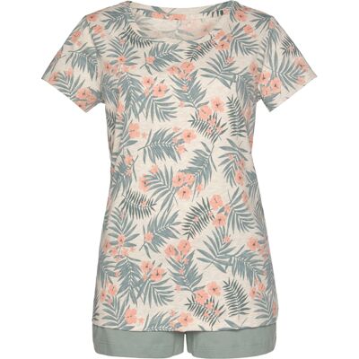 Lascana Damen Shorty Jadegrün-Bedruckt Gr.44/46 Lascana Damen Shorty Jadegrün-Bedruckt Gr.44/46